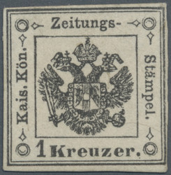 4775: Österreich Lombardei Venetetien Zeitungsstempelmarken