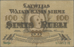 110.240: Banknotes - Latvia