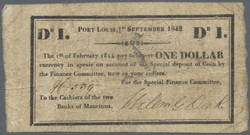 110.550.265: Banknoten - Afrika - Mauritius