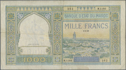 110.550.250: Banknoten - Afrika - Marokko