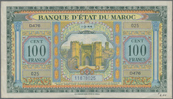 110.550.250: Banknoten - Afrika - Marokko
