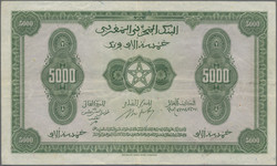 110.550.250: Banknoten - Afrika - Marokko