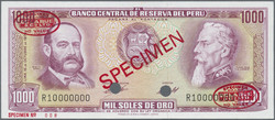 110.560.250: Banknoten - Amerika - Peru