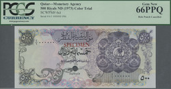110.570.230: Banknoten - Asien - Katar & Dubai