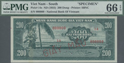 110.570.495: Banknotes – Asia - Vietnam South
