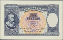 110.470: Banknoten - Spanien