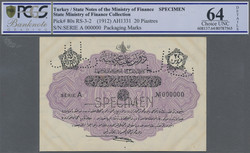 110.570.465: Banknoten - Asien - Türkei