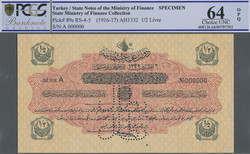 110.570.465: Banknoten - Asien - Türkei