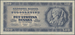 110.220: Banknoten - Jugoslawien