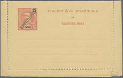 7210: Collections and Lots Portugese Colonies - Postal stationery