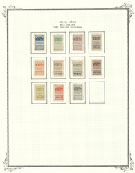 7090: Collections and Lots Baltic States - Collections
