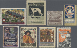 7740: Collections and Lots Poster Stamps, Vignettes - Vignettes