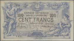 110.40: Banknoten - Belgien
