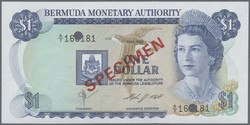110.560.40: Banknoten - Amerika - Bermuda