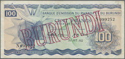 110.550.90: Banknoten - Afrika - Burundi