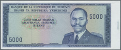 110.550.90: Banknoten - Afrika - Burundi