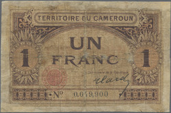 110.550.160: Banknoten - Afrika - Kamerun