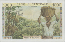 110.550.160: Banknoten - Afrika - Kamerun