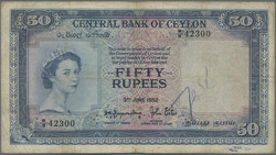110.570.400: Banknoten - Asien - Sri Lanka