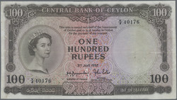 110.570.400: Banknoten - Asien - Sri Lanka