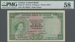 110.570.400: Banknoten - Asien - Sri Lanka