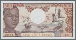 110.550.440: Banknotes – Africa - Chad