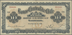 110.560.70: Banknoten - Amerika - Chile