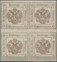 4760: Österreich Zeitungsstempelmarken