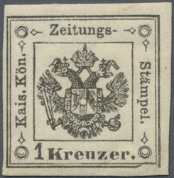 4775: Österreich Lombardei Venetetien Zeitungsstempelmarken