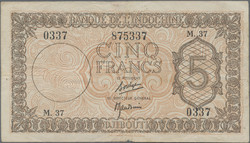 110.550.100: Banknoten - Afrika - Dschibuti