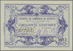 110.550.100: Banknoten - Afrika - Dschibuti