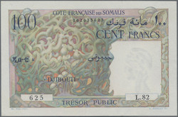 110.550.100: Banknoten - Afrika - Dschibuti
