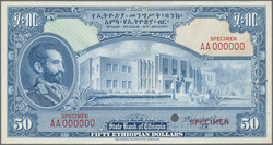 110.550.30: Banknotes – Africa - Ethiopia