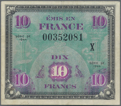 110.110: Banknoten - Frankreich