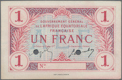 110.550.115: Banknoten - Afrika - Französisch Äquatorial-Afrika