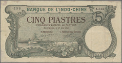 110.570.115: Banknotes – Asia - French Indo-China