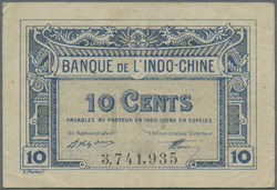 110.570.115: Banknotes – Asia - French Indo-China