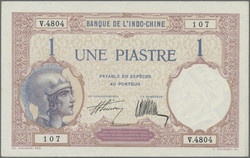 110.570.115: Banknotes – Asia - French Indo-China
