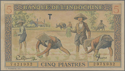 110.570.115: Banknotes – Asia - French Indo-China