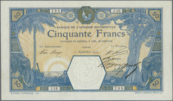 110.550.117: Banknoten - Afrika - Französisch Westafrika