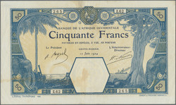110.550.117: Banknoten - Afrika - Französisch Westafrika