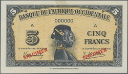 110.550.117: Banknoten - Afrika - Französisch Westafrika