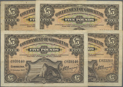 110.130: Banknoten - Gibraltar