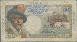 110.560.125: Banknoten - Amerika - Guadeloupe