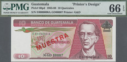 110.560.130: Banknoten - Amerika - Guatemala
