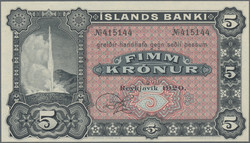 110.190: Banknoten - Island