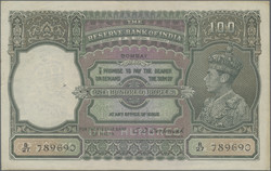 110.570.130: Banknoten - Asien - Indien