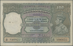 110.570.130: Banknoten - Asien - Indien
