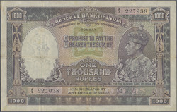 110.570.130: Banknoten - Asien - Indien