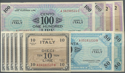 110.200: Banknoten - Italien